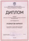 2018-2019 Позмогов Кирилл 11л (РО-математика)